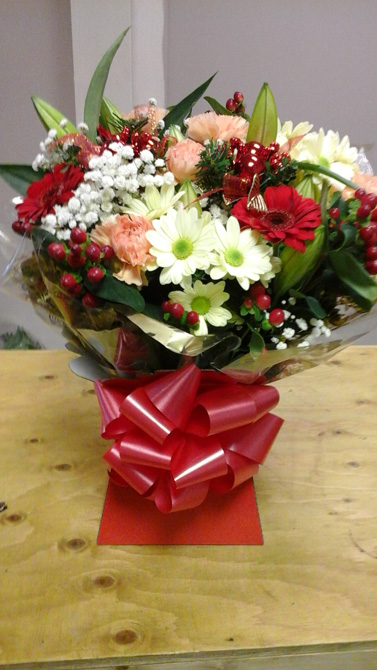 Mother's Day aqua gift boxes Bristol florist MAB3